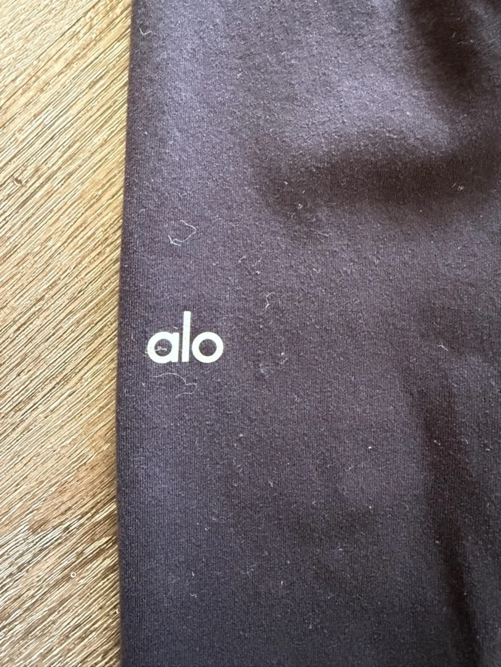 ALO Yoga Woman Black High-Rise Leggings